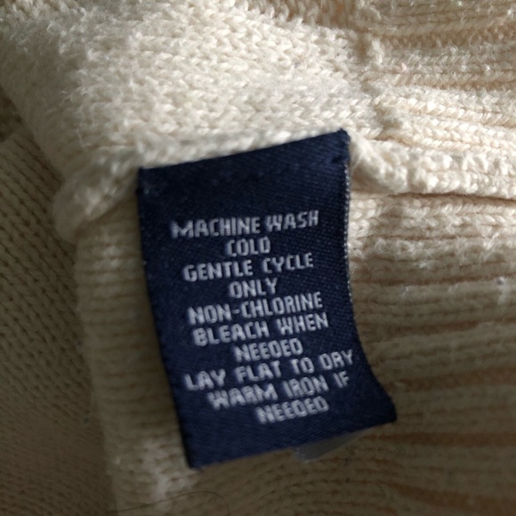 Chaps cream knitted sweater - Picture 3 of 4